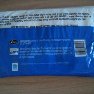 Trading Cards Treat Bag National Safe Kids unopened